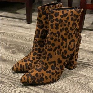 Leopard Booties